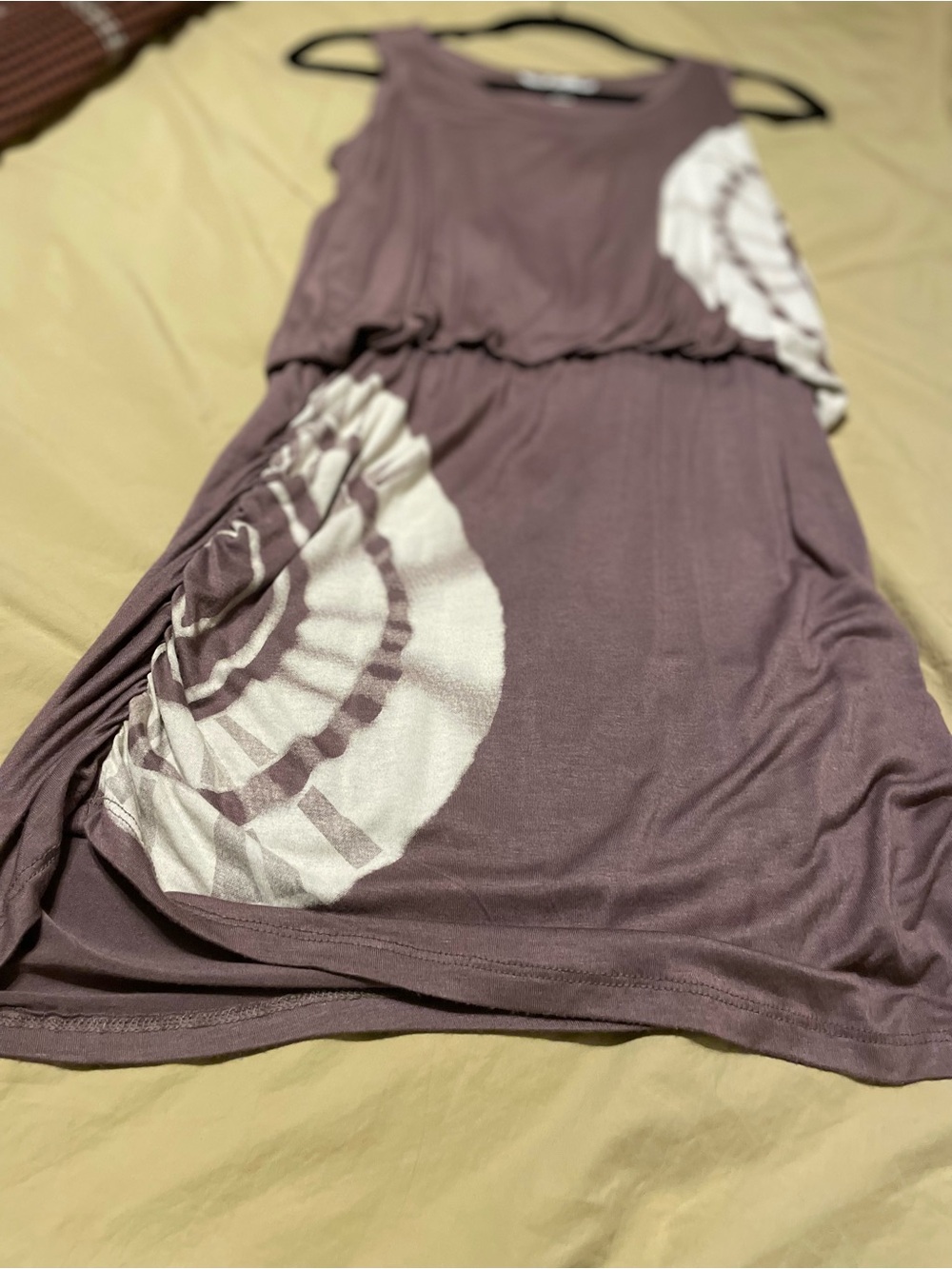 5th & Love Mauve Printed Maxi Dress